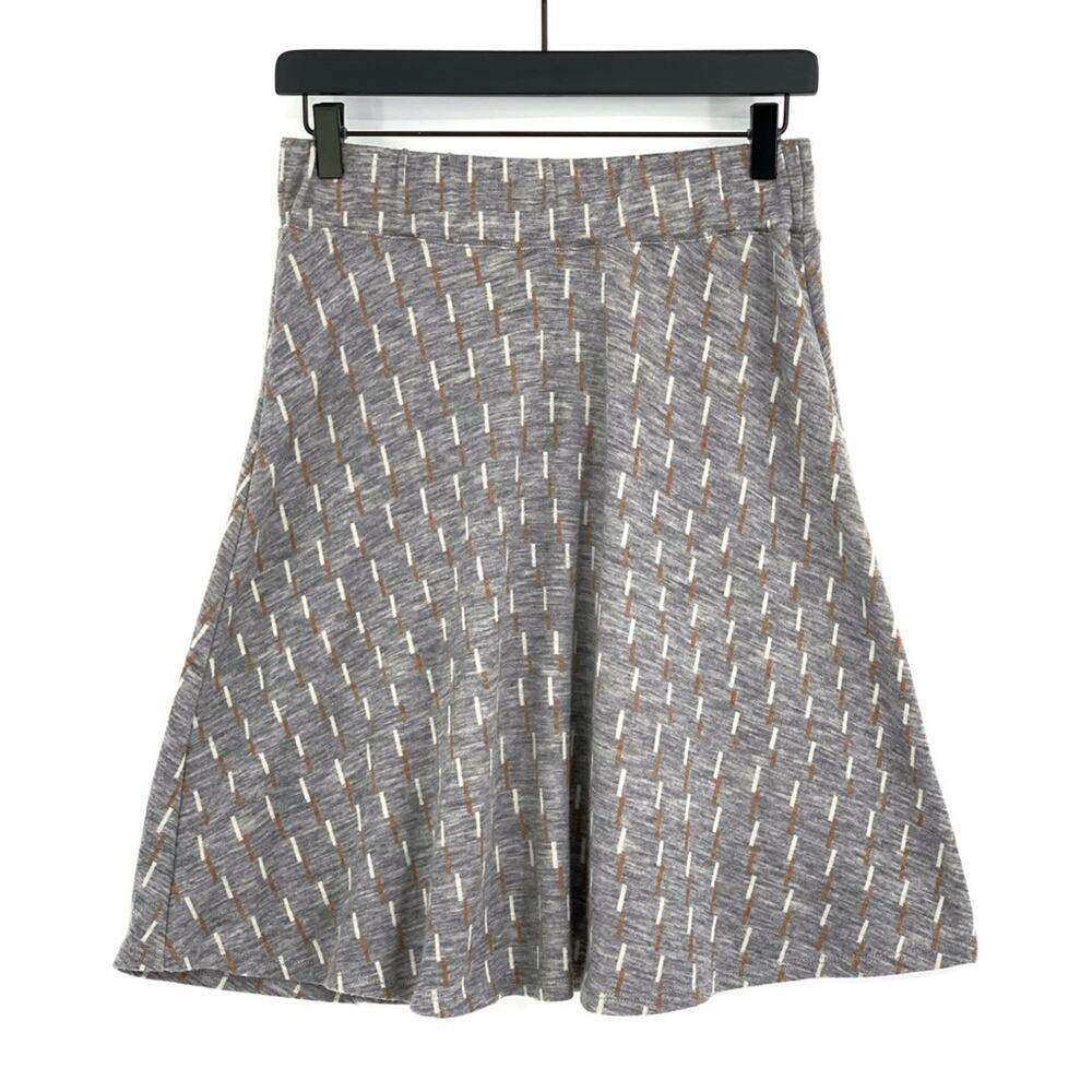 IBEX Juliet Toula Mini Skirt Grey S